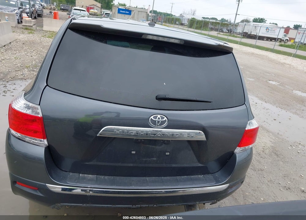 2012 TOYOTA HIGHLANDER VIN: 5TDZA3EH9CS023153