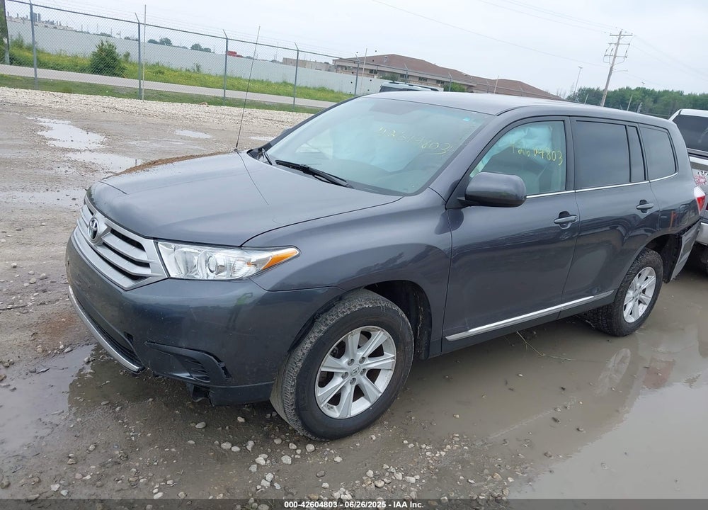 2012 TOYOTA HIGHLANDER VIN: 5TDZA3EH9CS023153