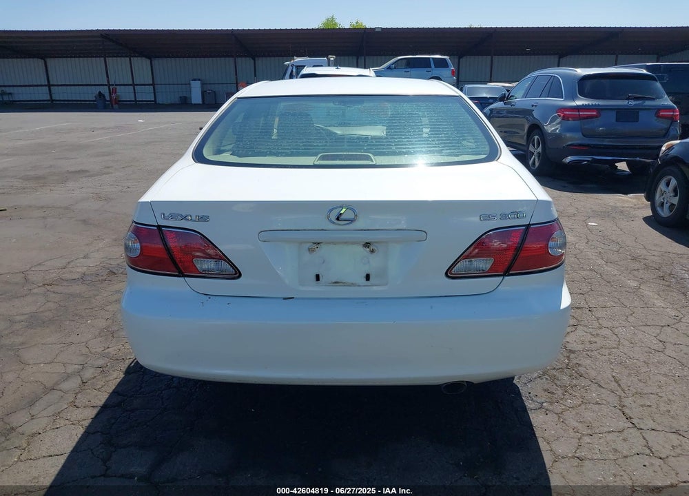 2003 LEXUS ES 300 VIN: JTHBF30G636000607