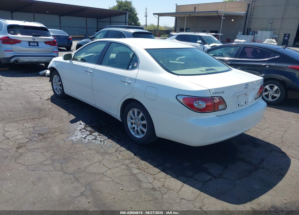 2003 LEXUS ES 300 VIN: JTHBF30G636000607