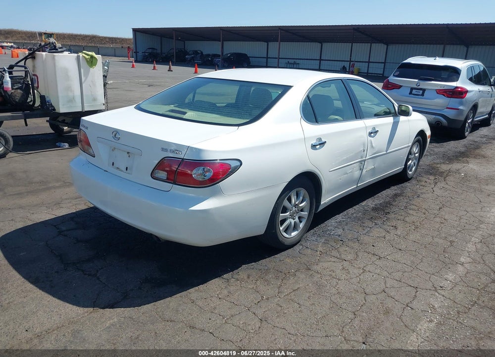 2003 LEXUS ES 300 VIN: JTHBF30G636000607