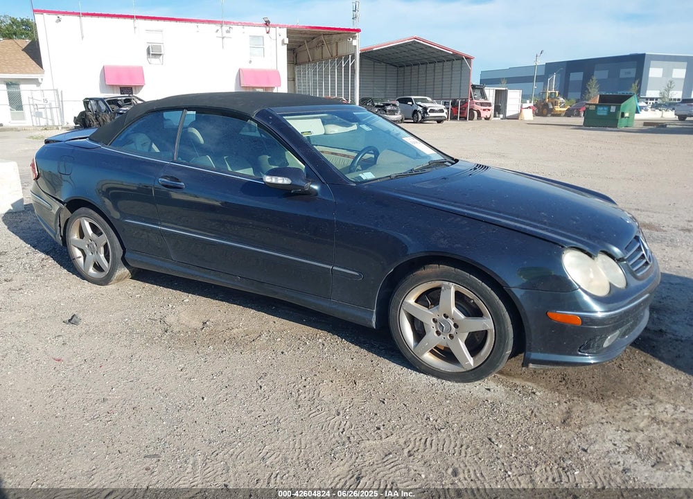 2005 MERCEDES-BENZ CLK 500 VIN: WDBTK75G75T035547