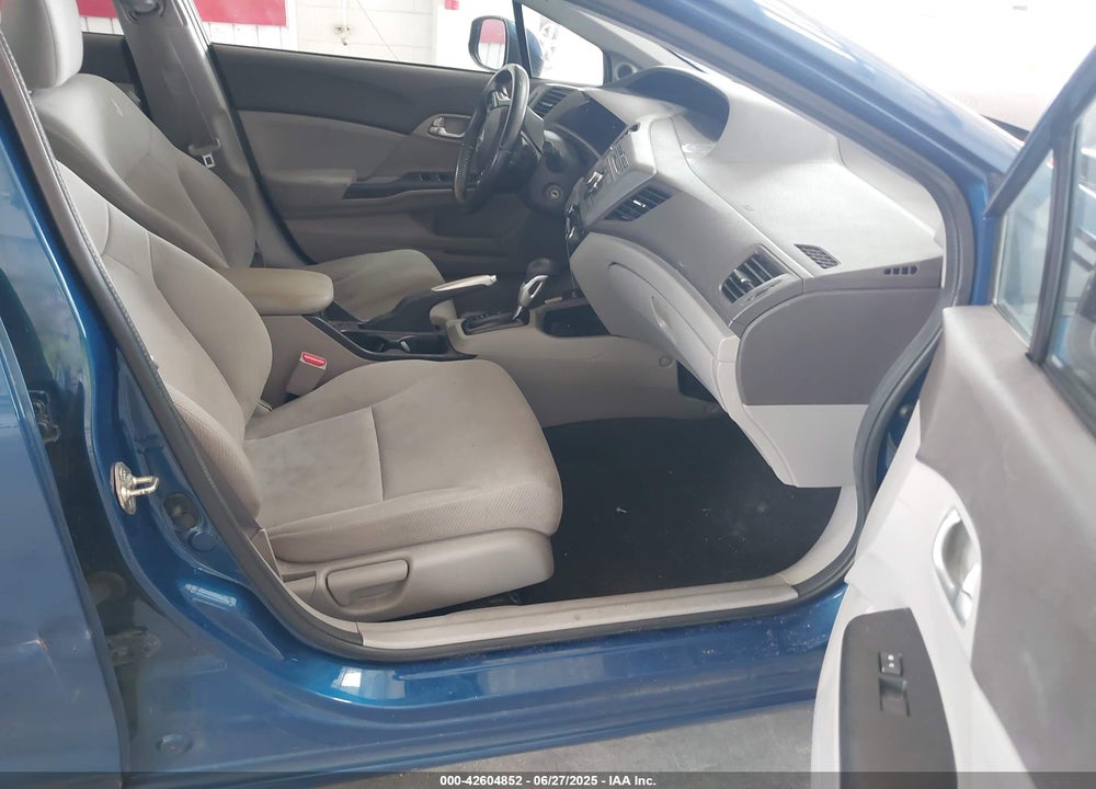2012 HONDA CIVIC VIN: 19XFB2F82CE361027
