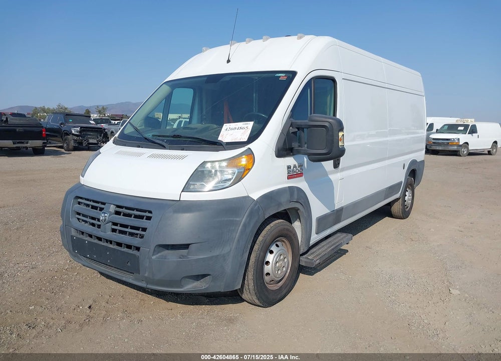 2016 RAM PROMASTER 2500 HIGH ROOF VIN: 3C6TRVDG7GE128770