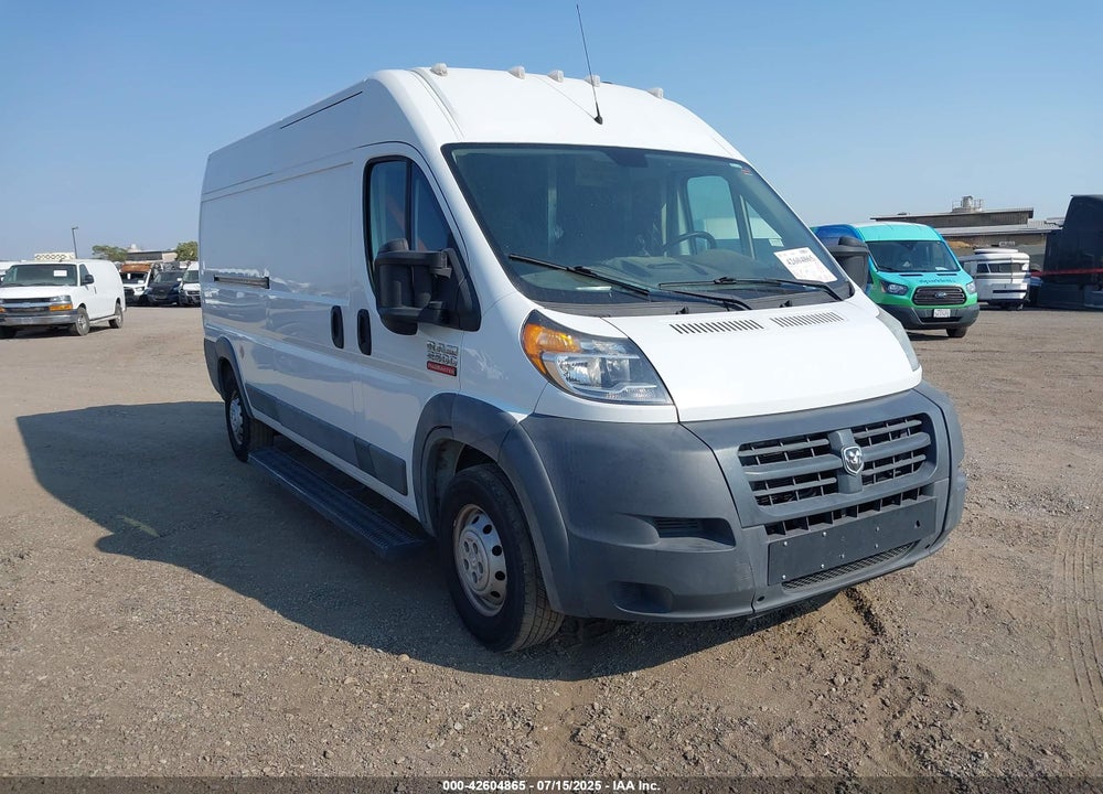2016 RAM PROMASTER 2500 HIGH ROOF VIN: 3C6TRVDG7GE128770