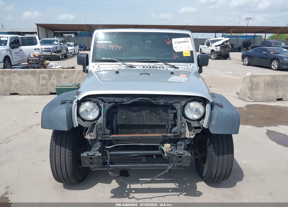 2012 JEEP WRANGLER SPORT VIN: 1C4AJWAG0CL273233