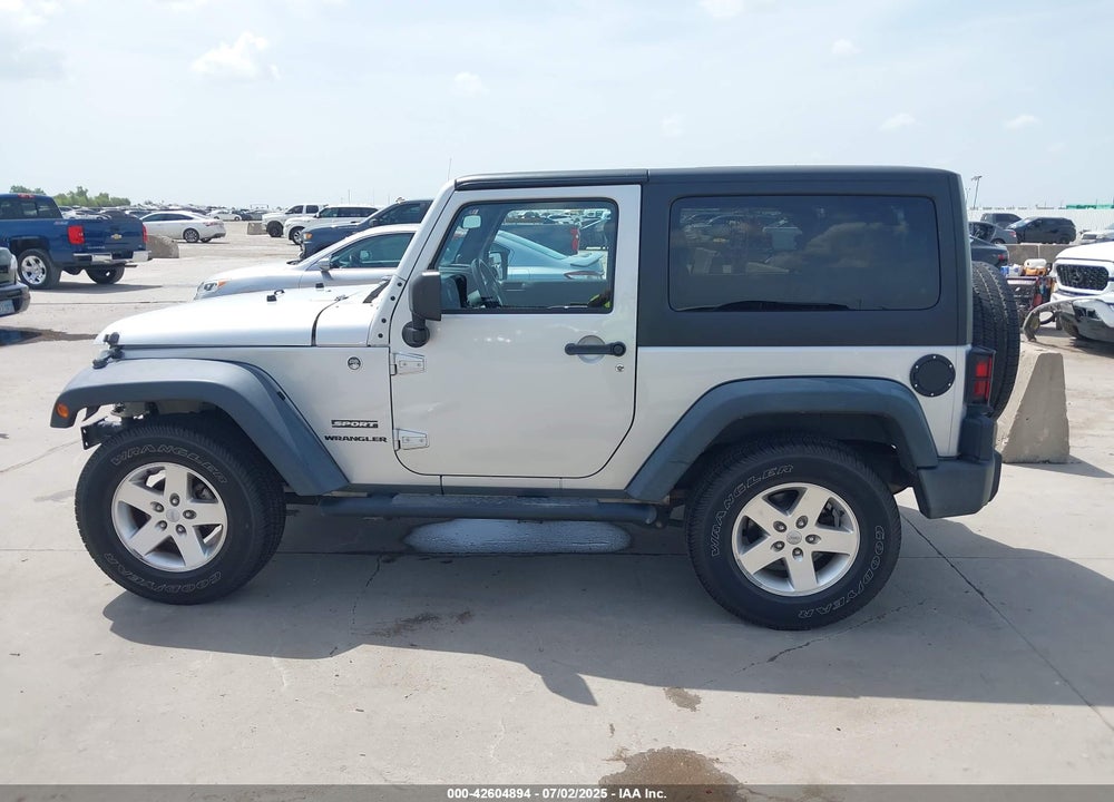 2012 JEEP WRANGLER SPORT VIN: 1C4AJWAG0CL273233