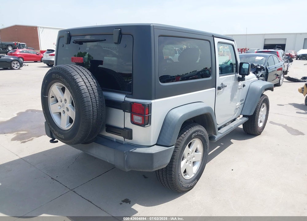 2012 JEEP WRANGLER SPORT VIN: 1C4AJWAG0CL273233