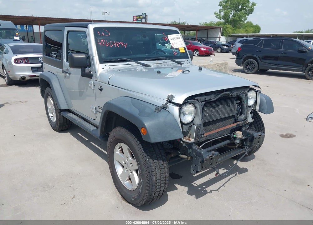 2012 JEEP WRANGLER SPORT VIN: 1C4AJWAG0CL273233