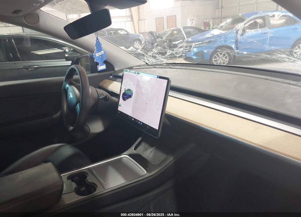 2021 TESLA MODEL Y LONG RANGE DUAL MOTOR ALL-WHEEL DRIVE VIN: 5YJYGDEE6MF233835