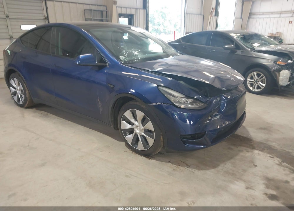 2021 TESLA MODEL Y LONG RANGE DUAL MOTOR ALL-WHEEL DRIVE VIN: 5YJYGDEE6MF233835