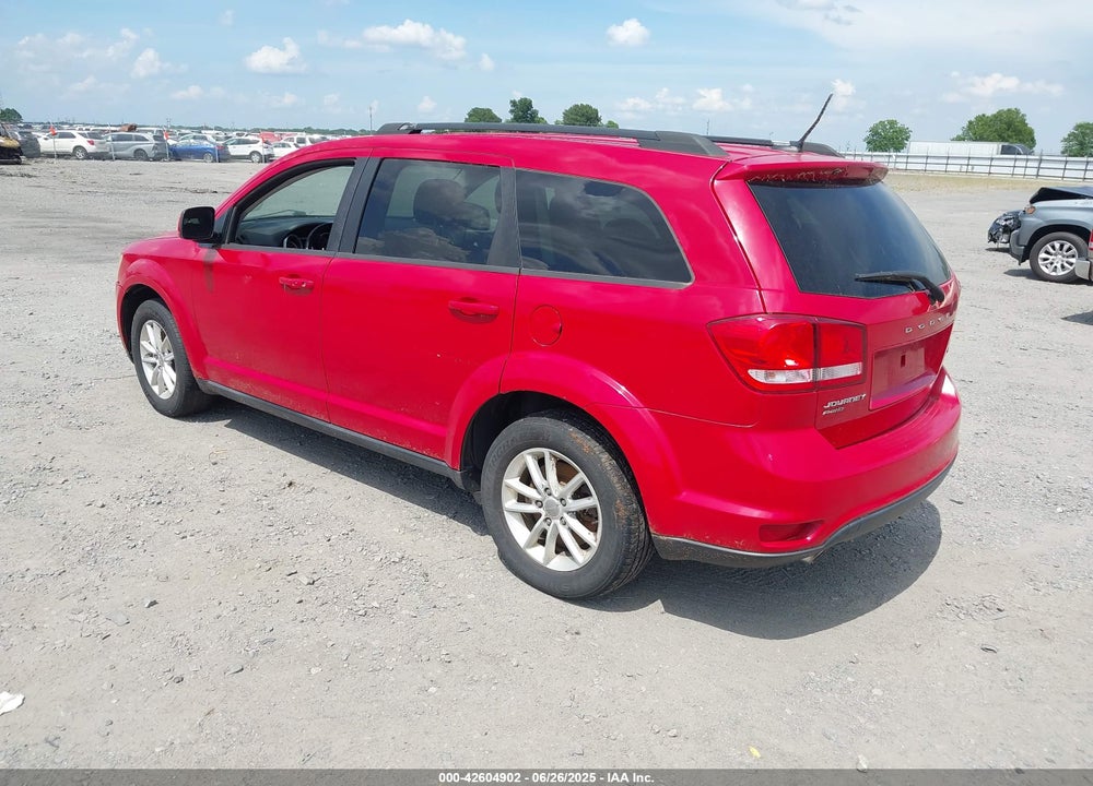 2013 DODGE JOURNEY SXT VIN: 3C4PDDBGXDT641427