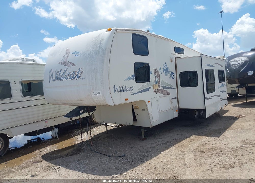 2008 FOREST RIVER WILDCAT VIN: 4X4FWCH288V018240