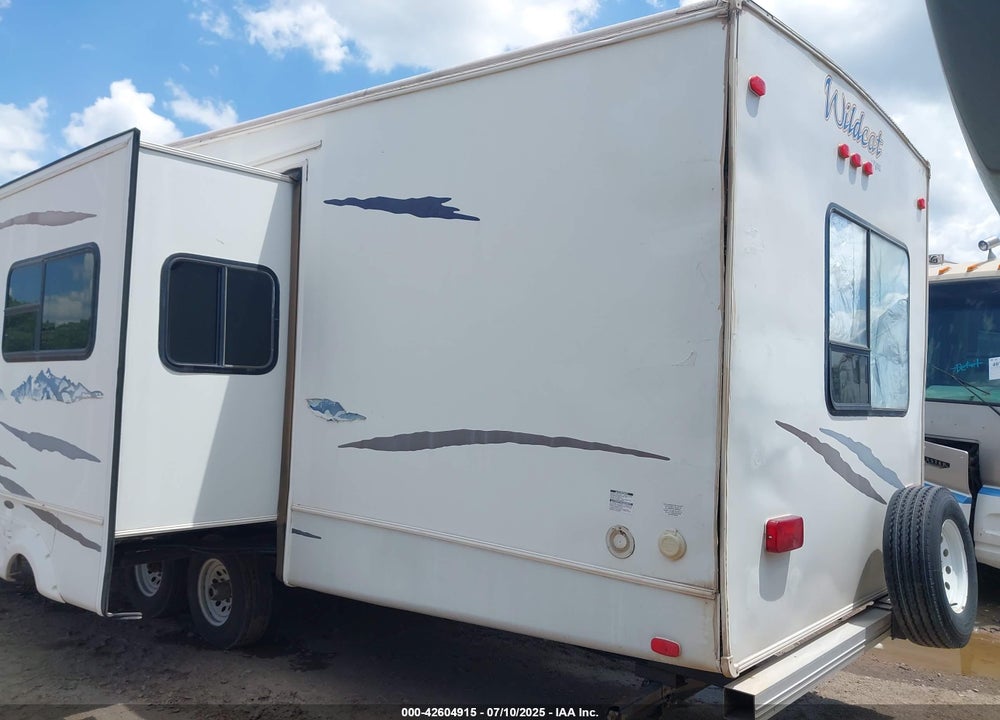 2008 FOREST RIVER WILDCAT VIN: 4X4FWCH288V018240