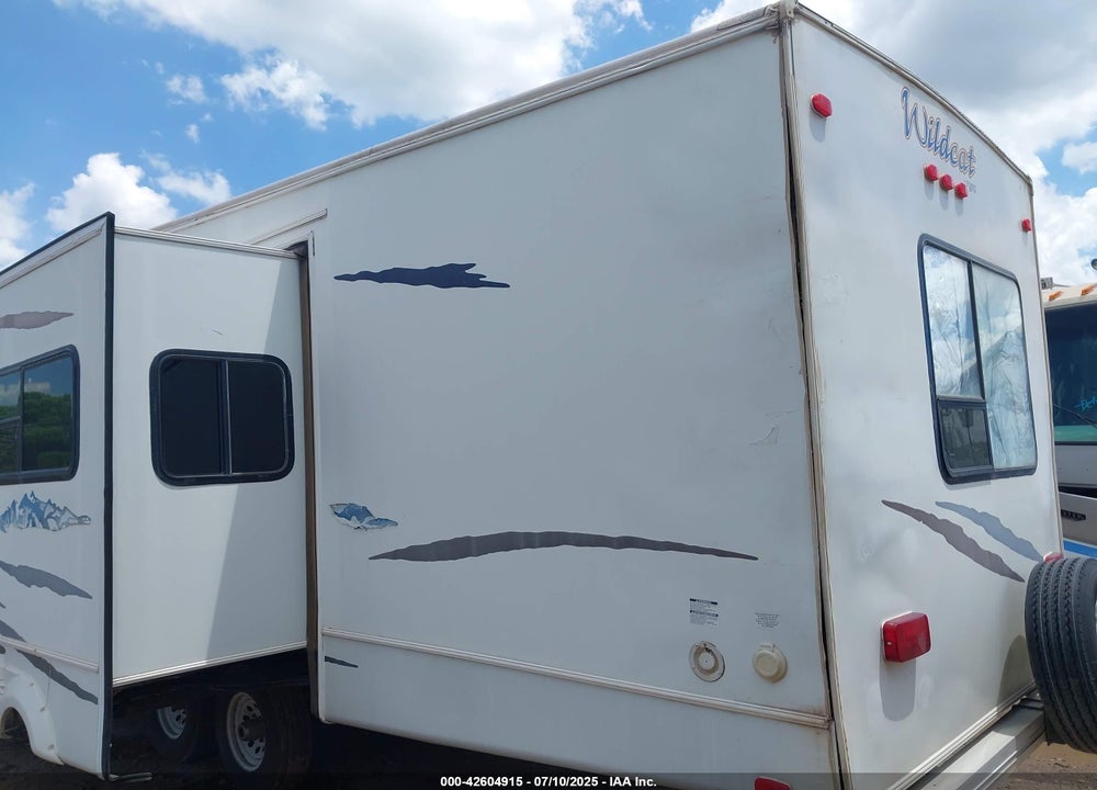 2008 FOREST RIVER WILDCAT VIN: 4X4FWCH288V018240