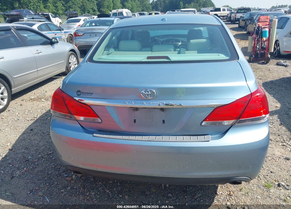 2011 TOYOTA AVALON VIN: 4T1BK3DB8BU439373