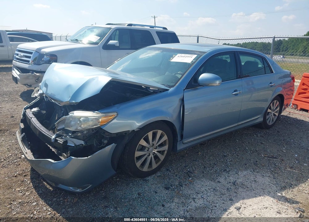 2011 TOYOTA AVALON VIN: 4T1BK3DB8BU439373