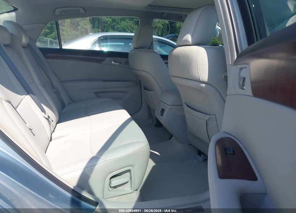 2011 TOYOTA AVALON VIN: 4T1BK3DB8BU439373