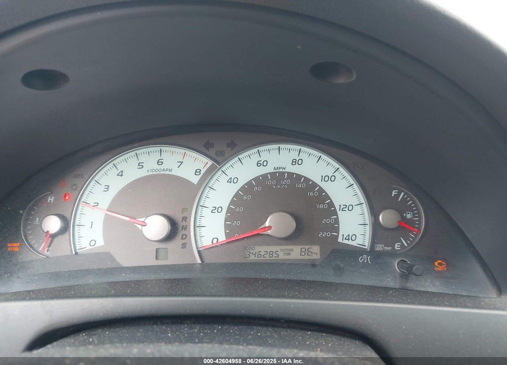 2010 TOYOTA CAMRY SE VIN: 4T1BF3EK7AU033814