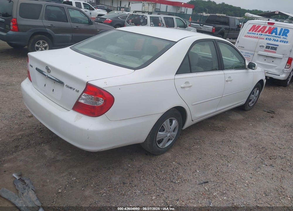 2003 TOYOTA CAMRY LE VIN: JTDBE32K230158970