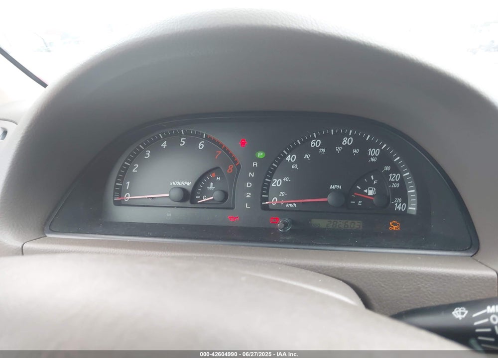2003 TOYOTA CAMRY LE VIN: JTDBE32K230158970