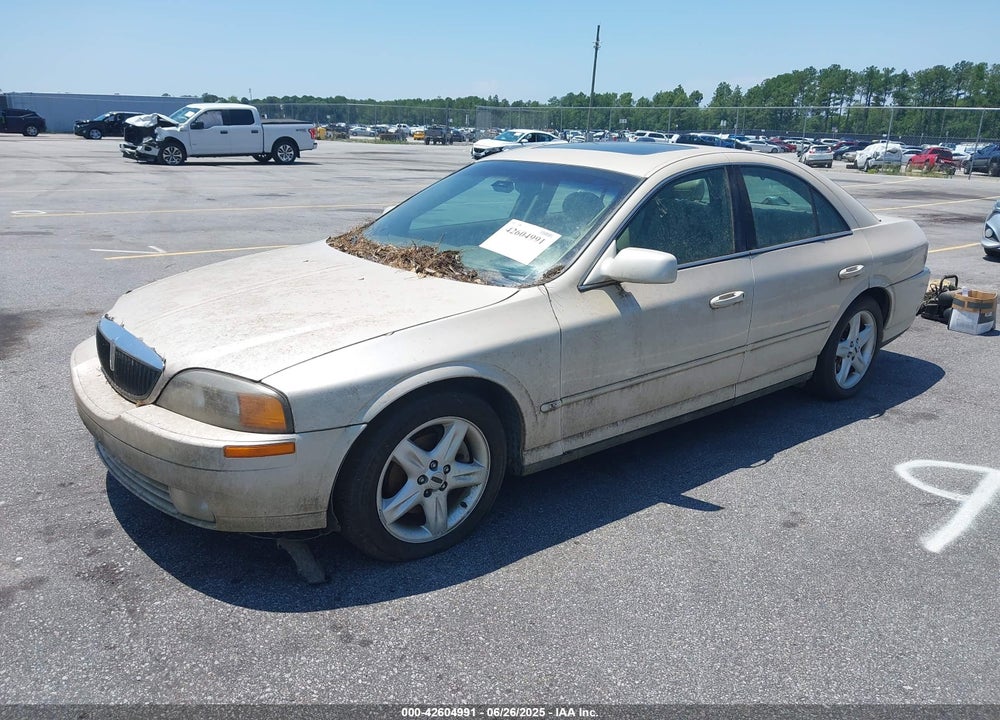 2000 LINCOLN LS VIN: 1LNHM87A2YY823140