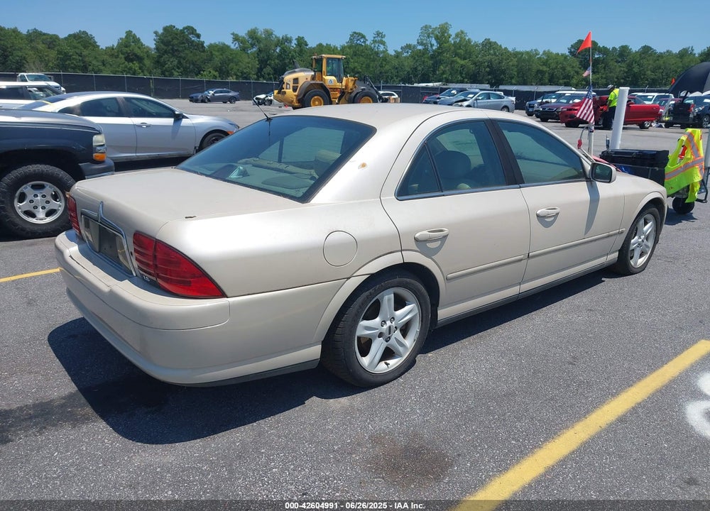 2000 LINCOLN LS VIN: 1LNHM87A2YY823140