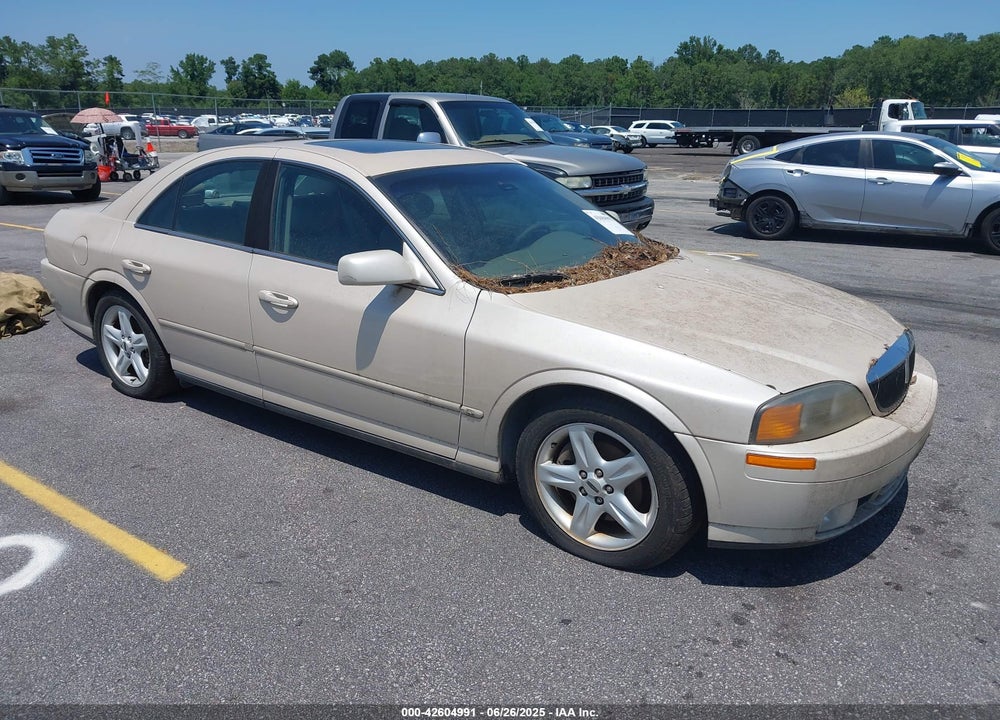 2000 LINCOLN LS VIN: 1LNHM87A2YY823140