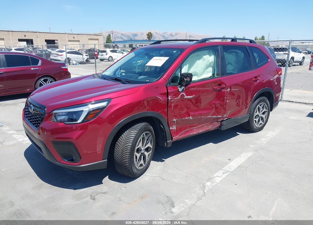 2021 SUBARU FORESTER VIN: JF2SKAJC6MH445546