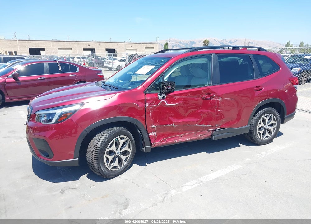 2021 SUBARU FORESTER VIN: JF2SKAJC6MH445546