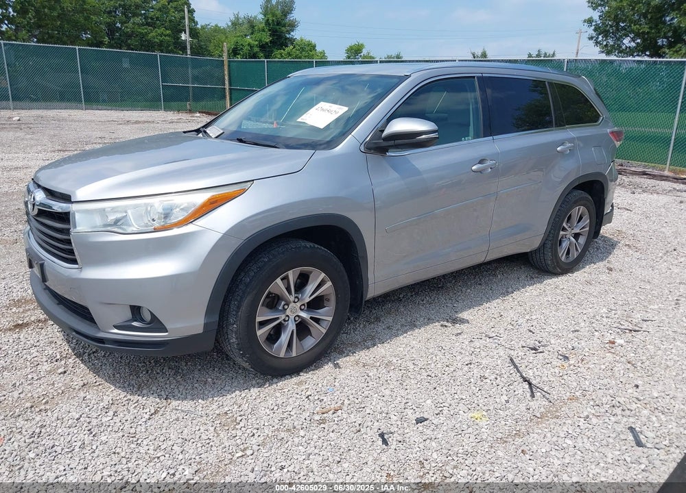 2015 TOYOTA HIGHLANDER VIN: 5TDJKRFH9FS150033