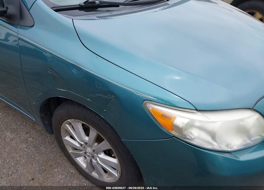 2009 TOYOTA COROLLA VIN: 2T1BU40E39C019144