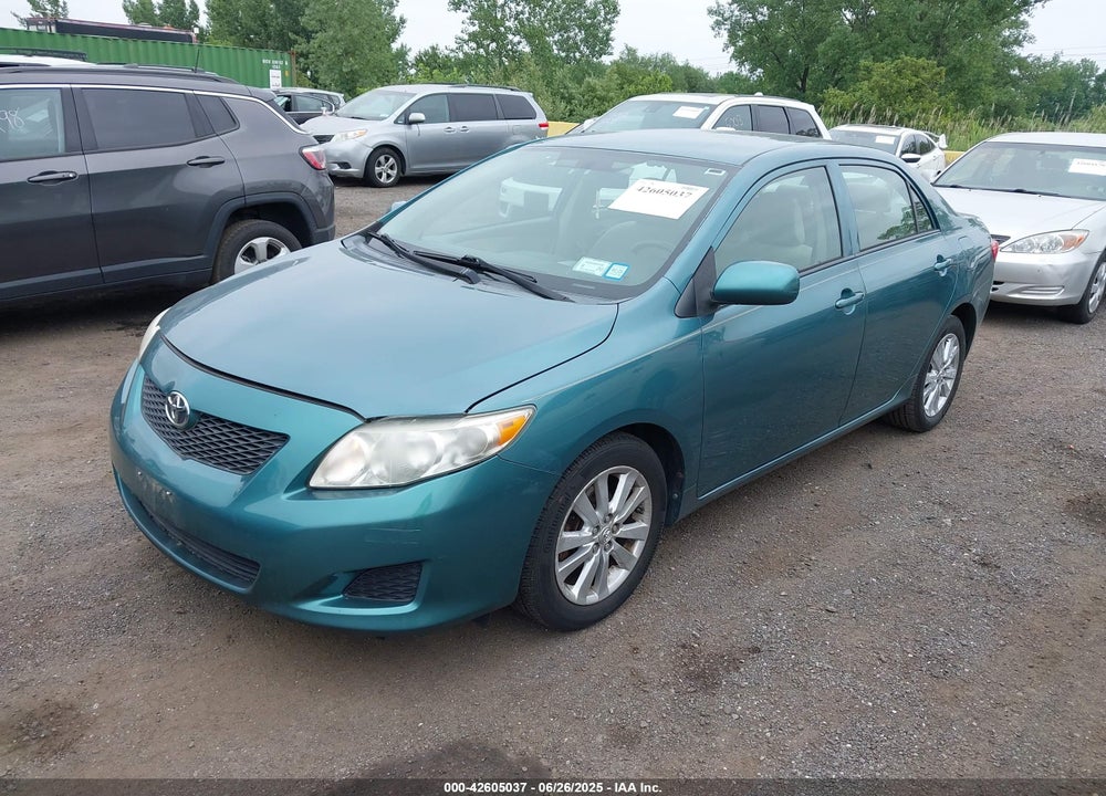 2009 TOYOTA COROLLA VIN: 2T1BU40E39C019144