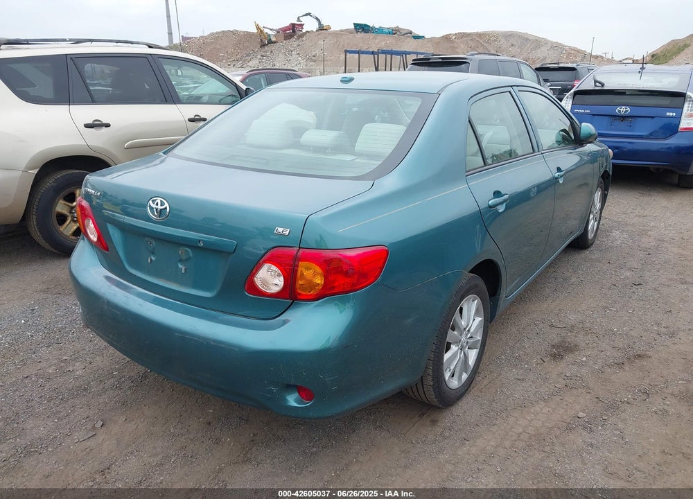 2009 TOYOTA COROLLA VIN: 2T1BU40E39C019144