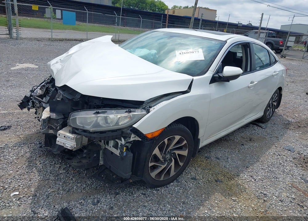 2017 HONDA CIVIC EX VIN: 19XFC2F74HE007067