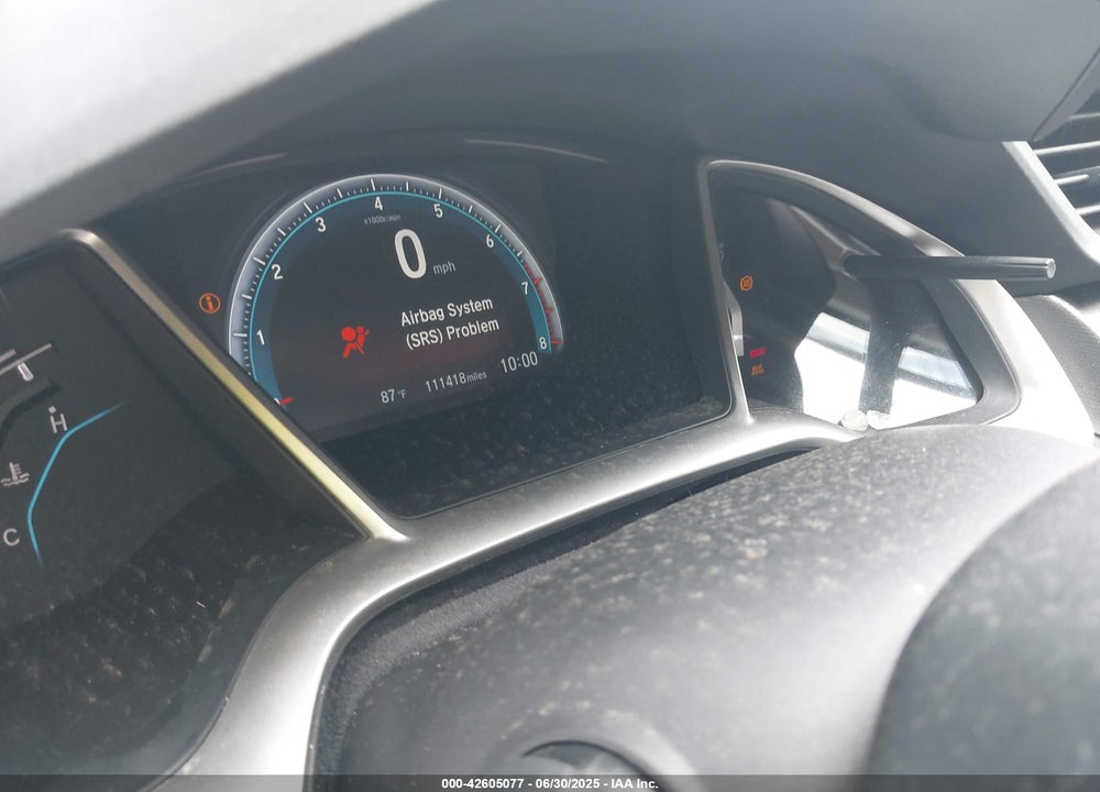 2017 HONDA CIVIC EX VIN: 19XFC2F74HE007067