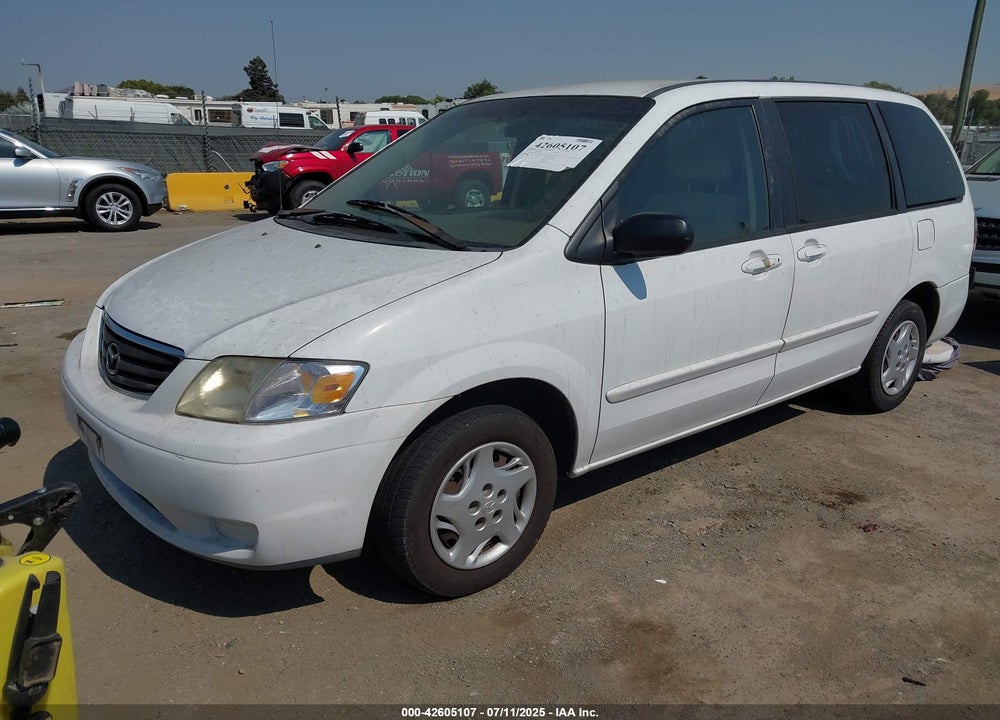 2001 MAZDA MPV DX/ES/LX VIN: JM3LW28G110171521