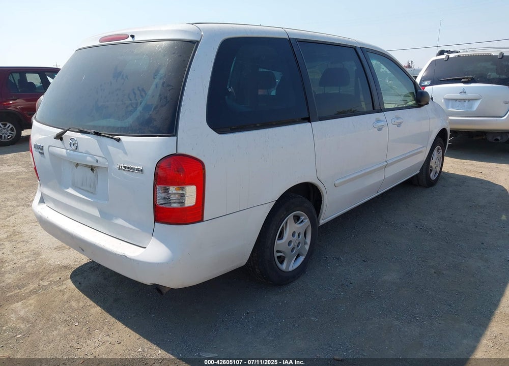 2001 MAZDA MPV DX/ES/LX VIN: JM3LW28G110171521