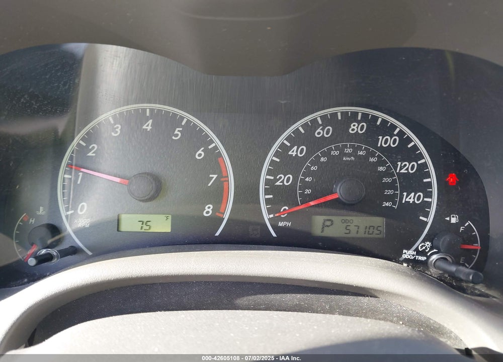 2010 TOYOTA COROLLA LE VIN: 1NXBU4EEXAZ357927