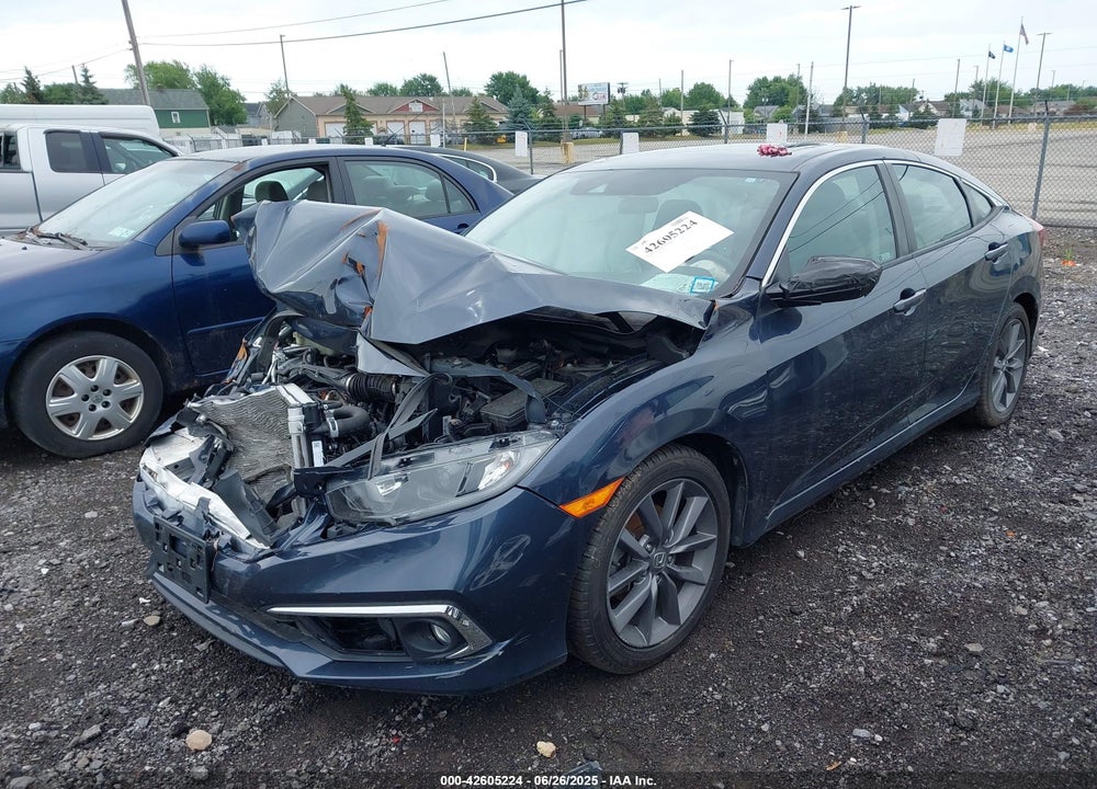 2019 HONDA CIVIC VIN: 19XFC1F36KE201274