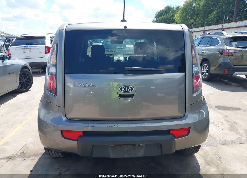 2011 KIA SOUL VIN: KNDJT2A25B7256314