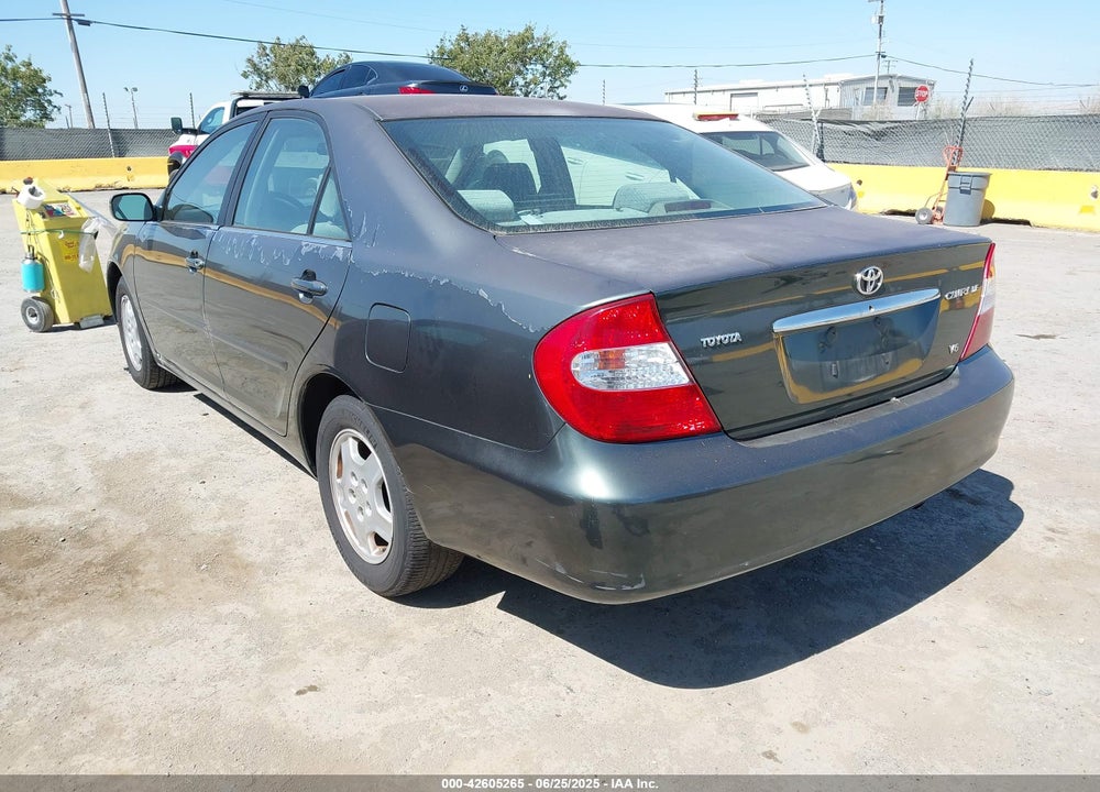 2003 TOYOTA CAMRY LE VIN: 4T1BF30K93U554432