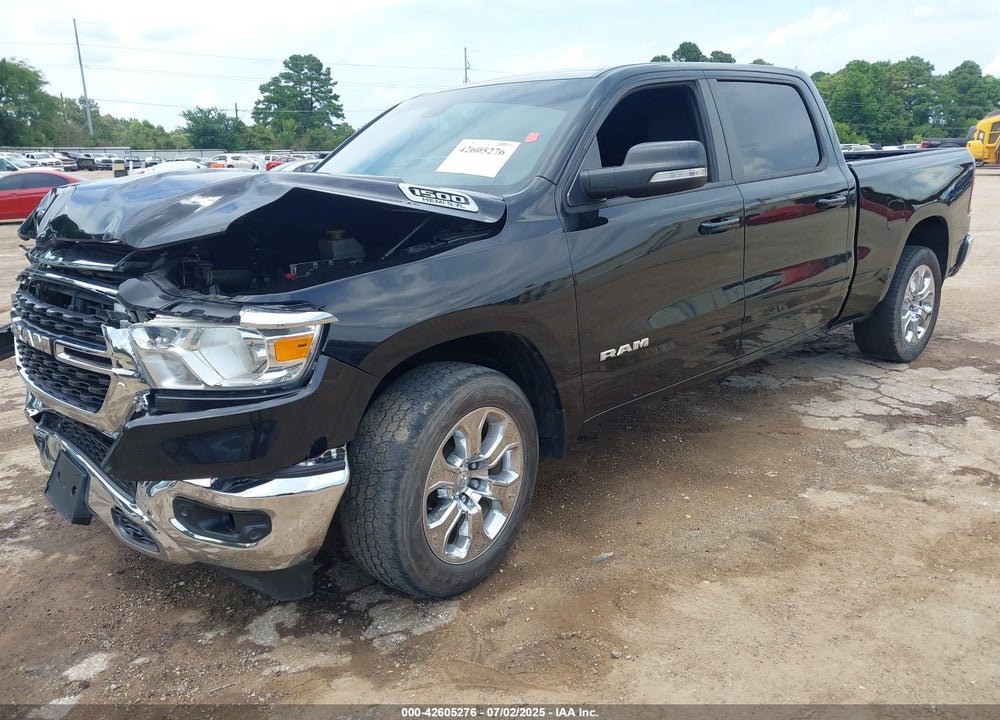 2022 RAM 1500 LONE STAR 4X2 6'4 BOX VIN: 1C6RREMT4NN304576