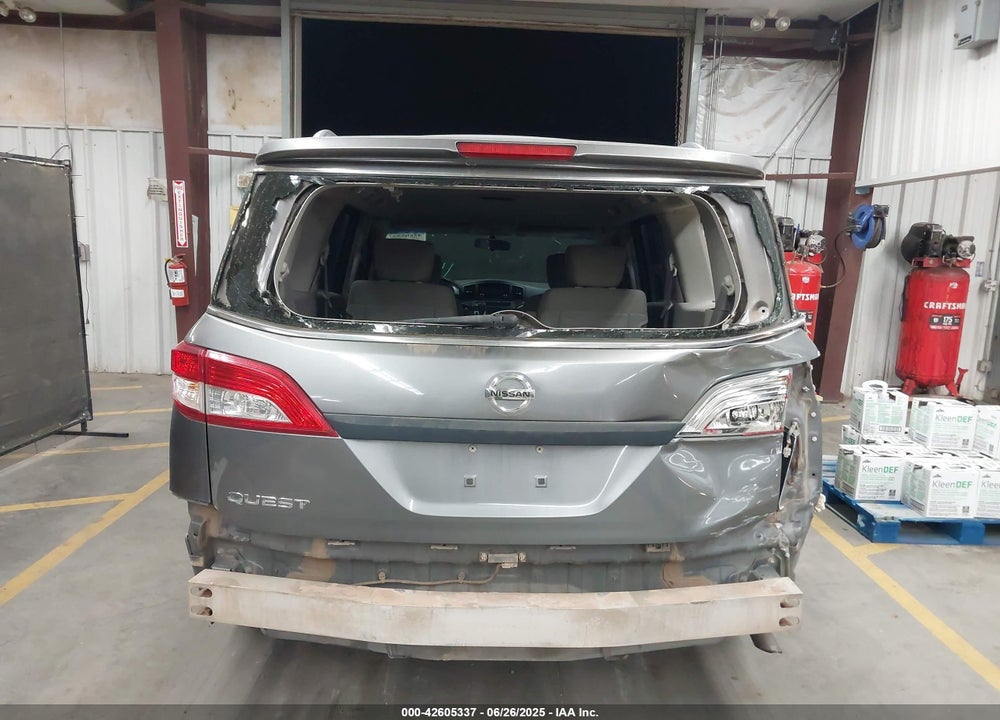 2015 NISSAN QUEST S VIN: JN8AE2KP2F9125697