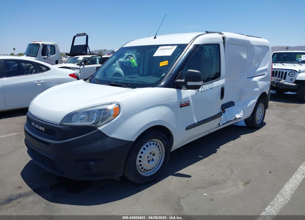 2019 RAM PROMASTER CITY TRADESMAN VIN: ZFBHRFAB5K6M41654