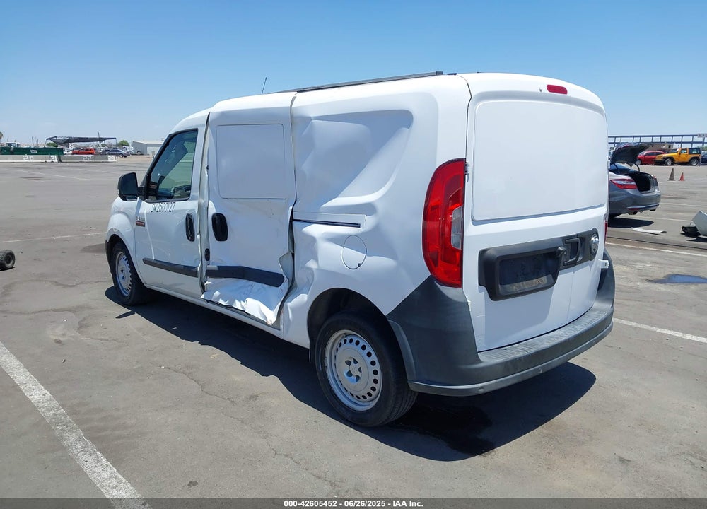 2019 RAM PROMASTER CITY TRADESMAN VIN: ZFBHRFAB5K6M41654