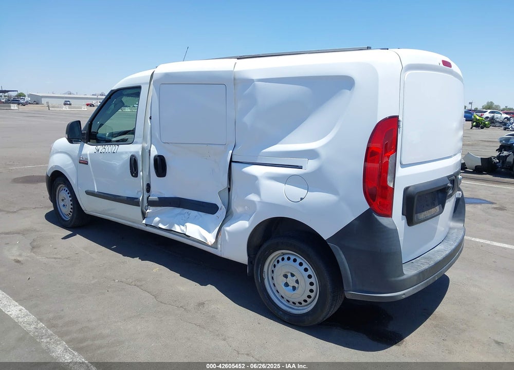 2019 RAM PROMASTER CITY TRADESMAN VIN: ZFBHRFAB5K6M41654