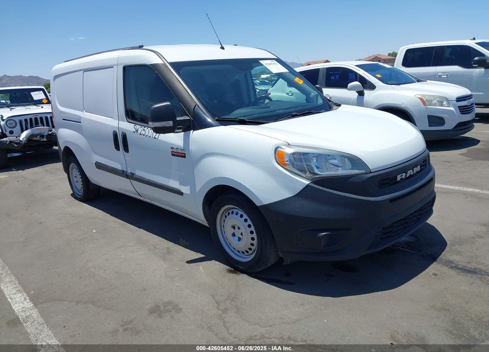 2019 RAM PROMASTER CITY TRADESMAN VIN: ZFBHRFAB5K6M41654
