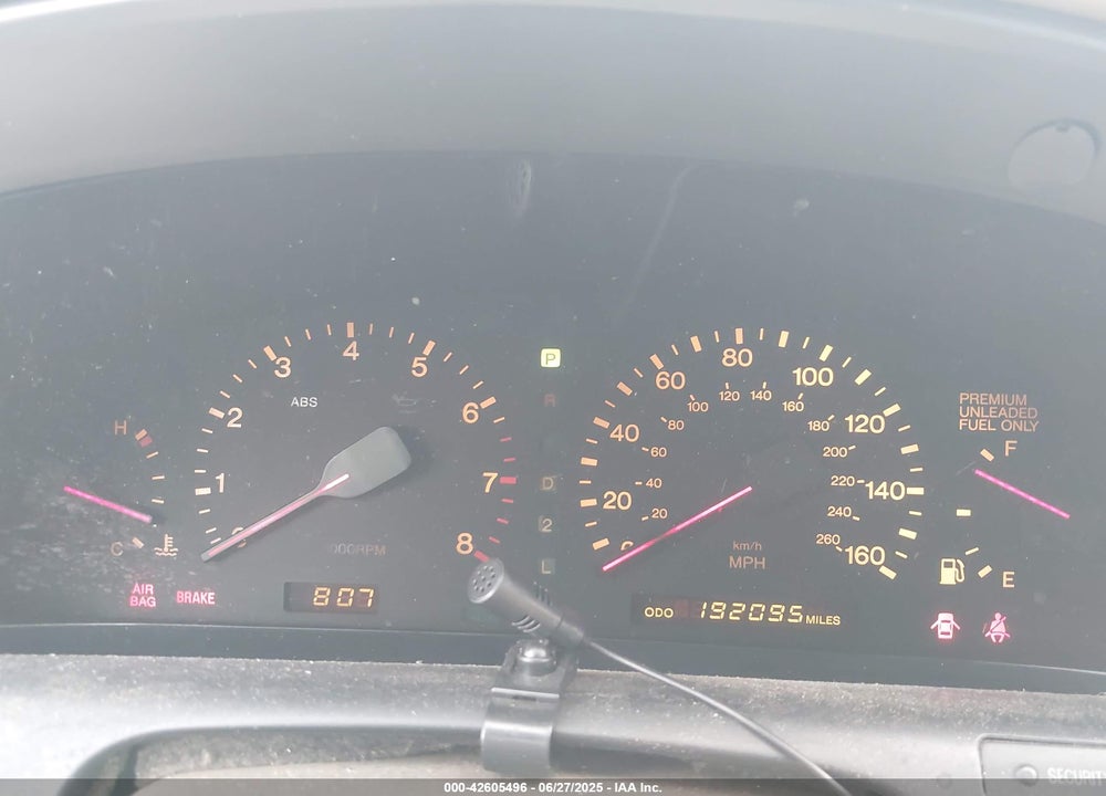 1994 LEXUS SC 300 VIN: JT8JZ31C5R0019241
