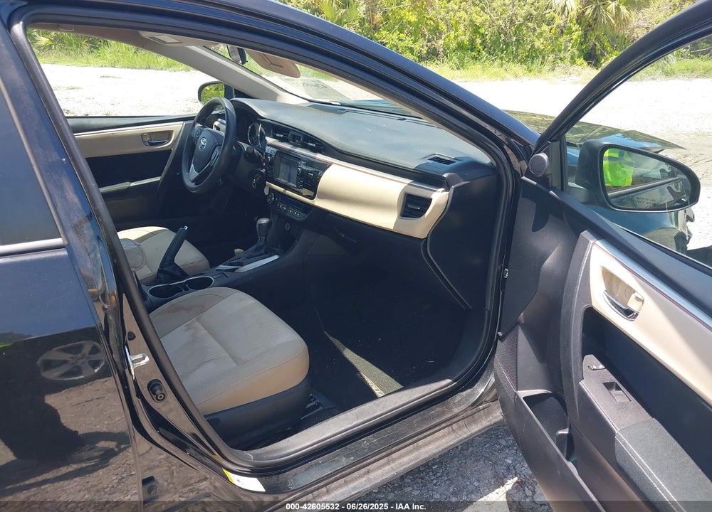 2016 TOYOTA COROLLA VIN: 2T1BURHE5GC535696
